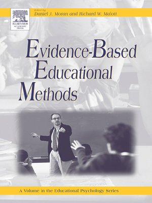 cover image of Evidence-Based Educational Methods
